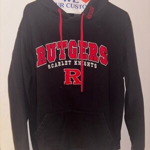 Rutgers Scarlet Knights Black Hoodie